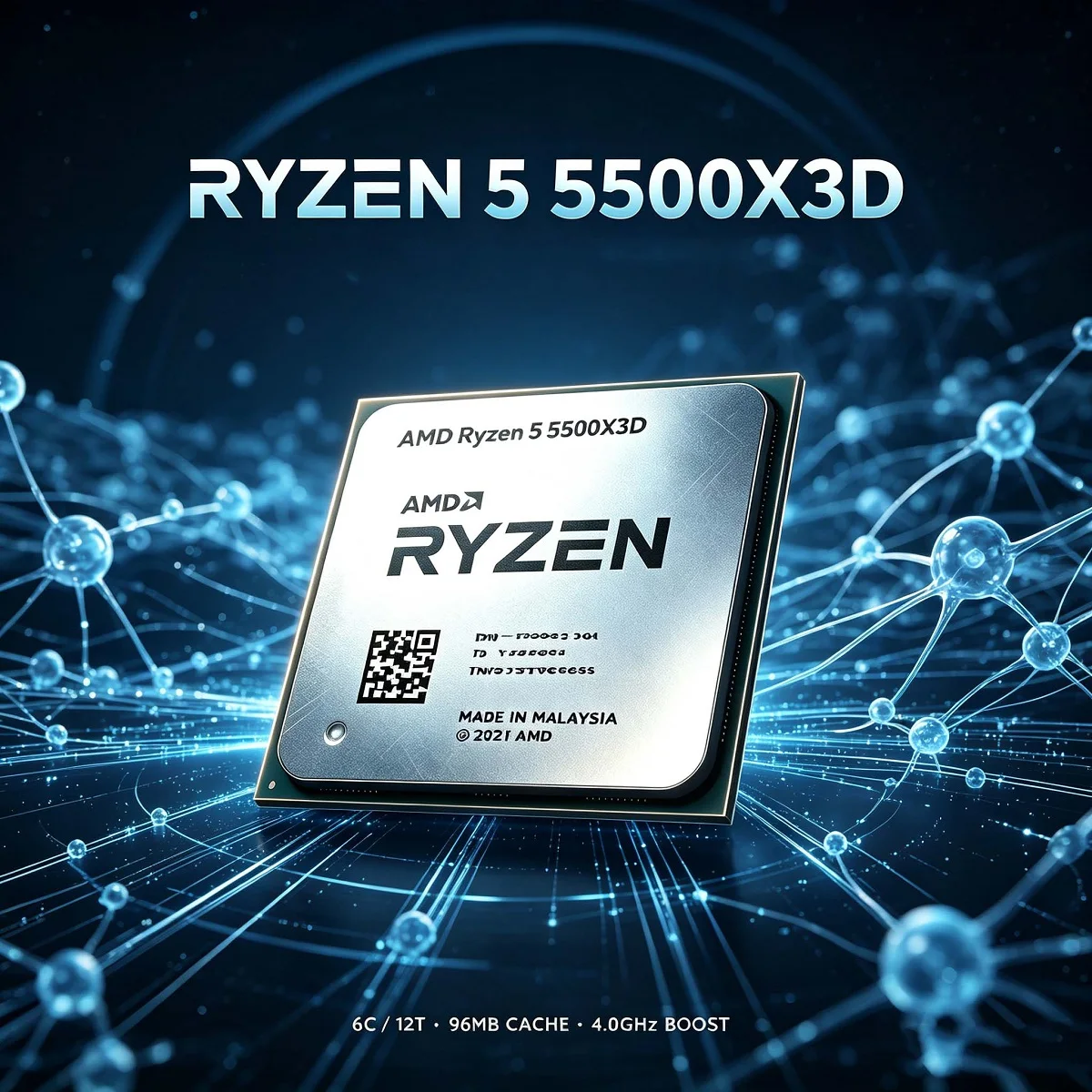 Amd Cpu Ryzen 5 - معالج AMD Ryzen 5 5500X3D R5