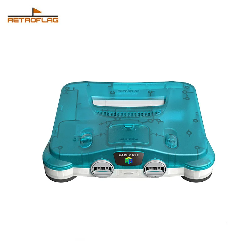 Retro Gaming Raspberry Pi - حافظة ريتروفلاج 64Pi لراسبيري باي 5،