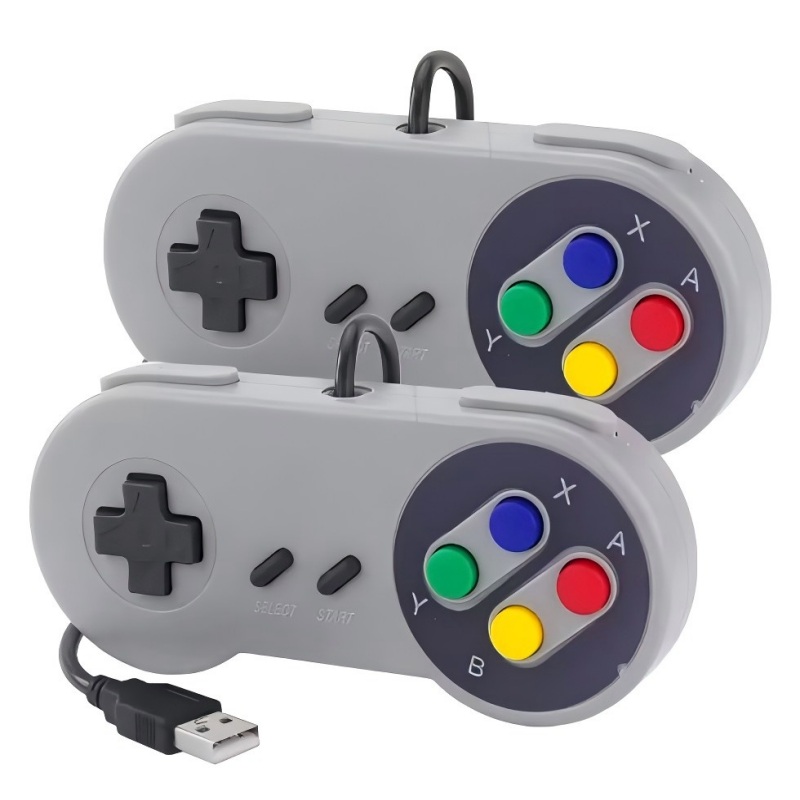 وحدتان من أجهزة التحكم بالألعا - مراجعة Retro Gaming Raspberry Pi وسعره