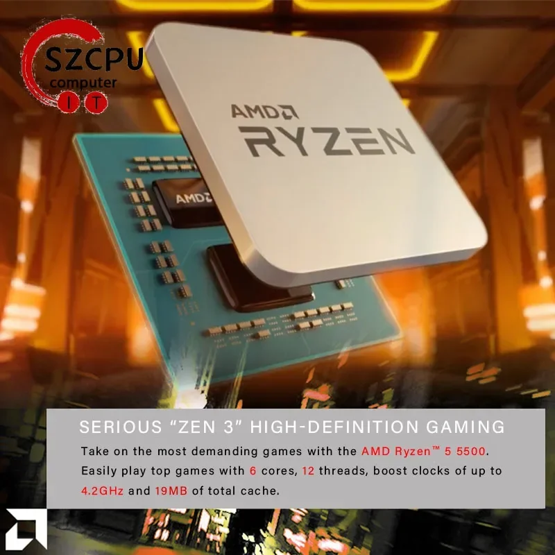 معالج AMD Ryzen 5 5500 اقتصادي - مراجعة Amd Cpu Ryzen 5 وسعره