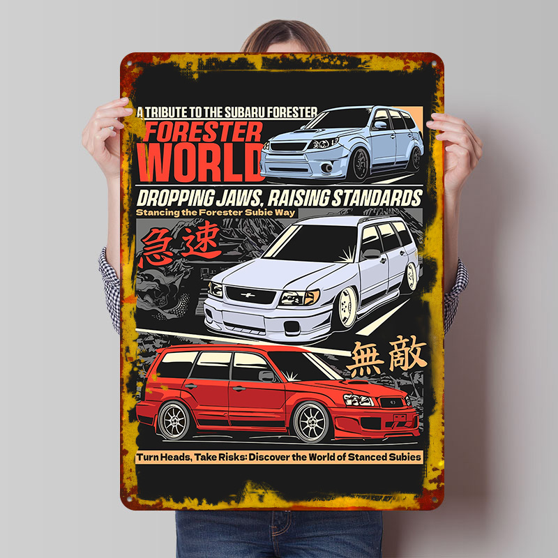 لوحة معدنية مخصصة بتصميم سيارة - مراجعة World Of Retro Gaming وسعره