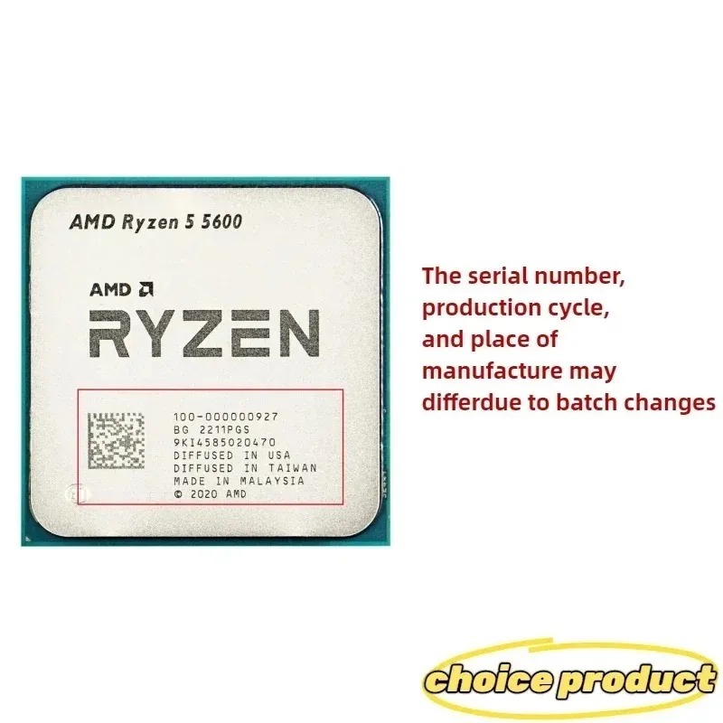 معالج AMD Ryzen 5 5600 جديد 10 - مراجعة Amd Cpu Ryzen 5 وسعره