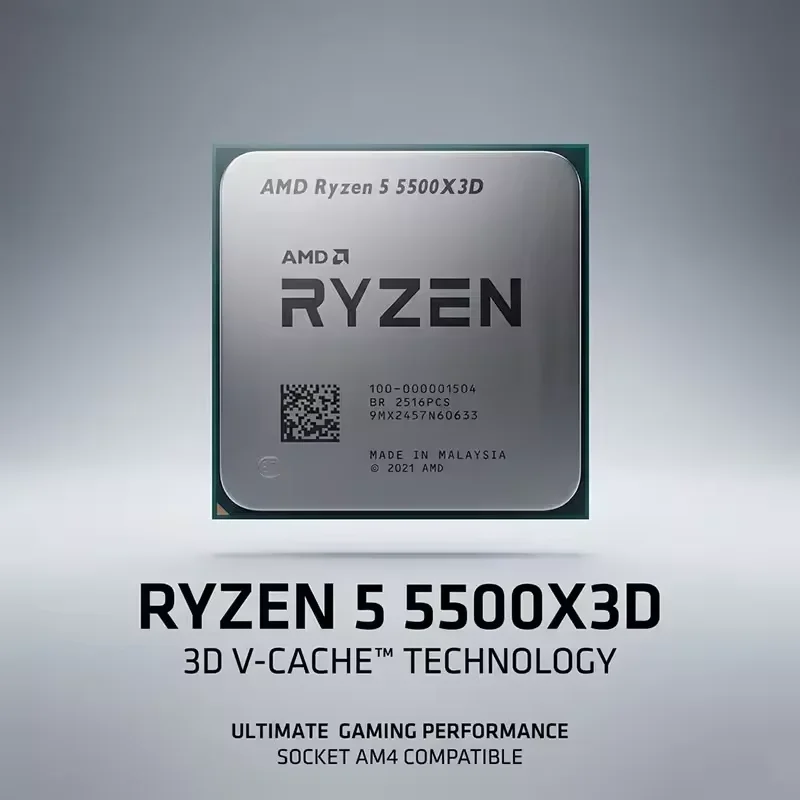 معالج AMD Ryzen 5 5500X3D R5 5 - مراجعة Amd Cpu Ryzen 5 وسعره