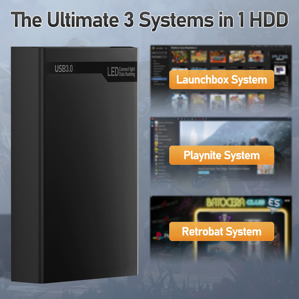 وحدة تحكم ألعاب فيديو HDD ريتر - مراجعة Retro Gaming Play Zone وسعره