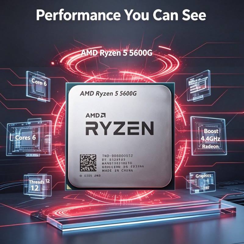 معالج Ryzen 5 5600G للكمبيوتر  - مراجعة Amd Cpu Ryzen 5 وسعره