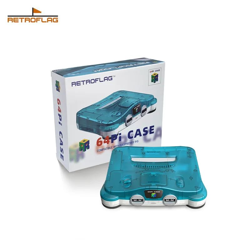 حافظة ريتروفلاج 64Pi لراسبيري  - مراجعة Retro Gaming Raspberry Pi وسعره