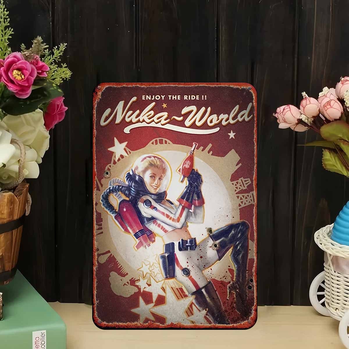 لوحة حائط معدنية مسطحة ثنائية  - مراجعة World Of Retro Gaming وسعره